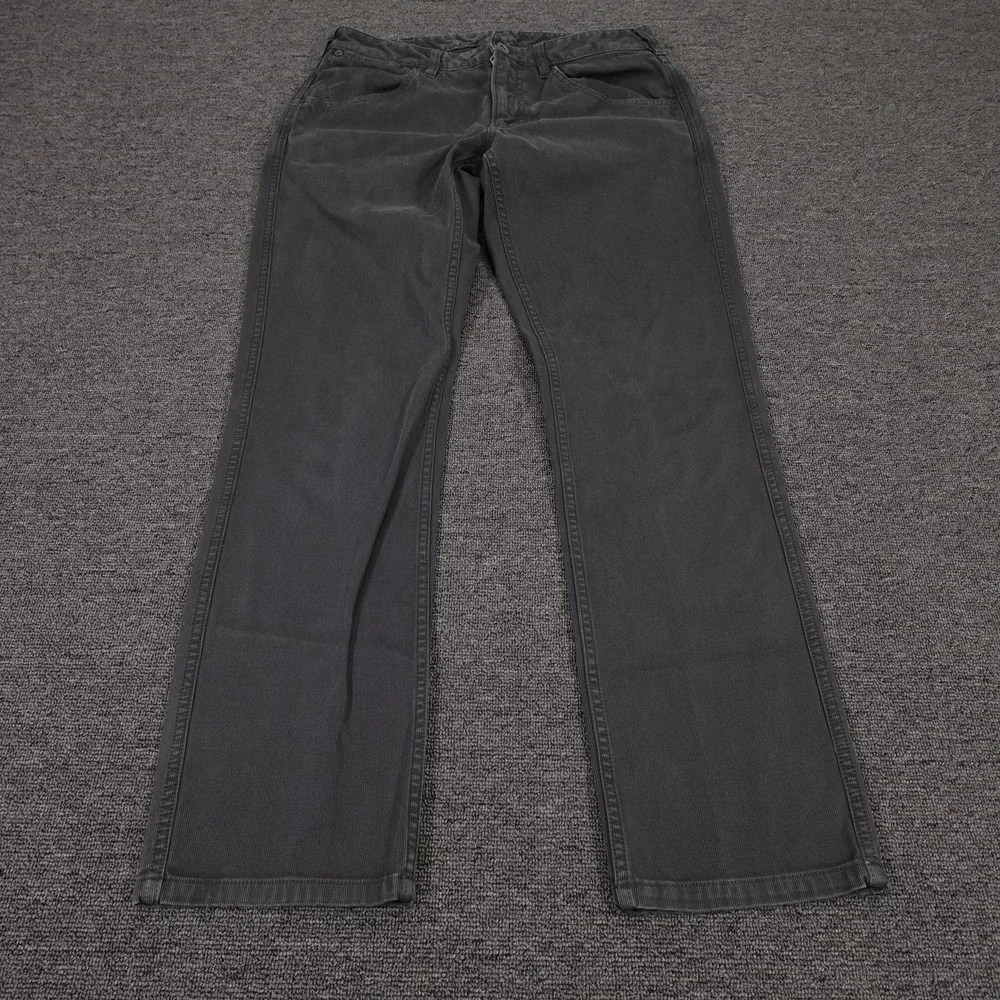 Bonobos Pants Mens 31x30 Gray Chino Straight Leg Stretch 5 Pocket Casual Trouser
